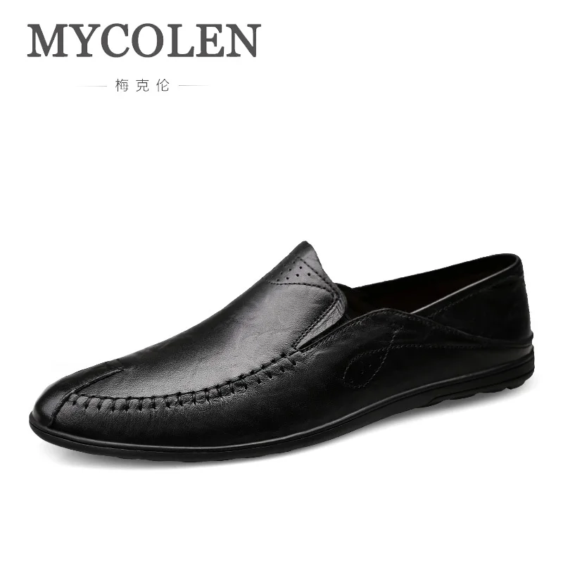 MYCOLEN High Quality Big Size Genuine Leather Men Shoes Soft Moccasins Loafers Fashion Brand Men Flats Comfy Driving Shoes tenis
MYCOLEN High Quality Big Size Genuine Leather Men Shoes Soft Moccasins Loafers Fashion Brand Men Flats Comfy Driving Shoes tenis