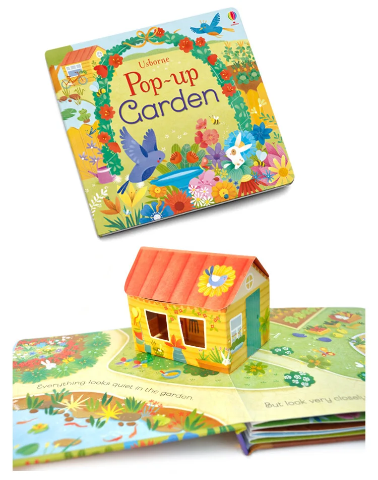 educational 3d flap picture books children kids reading book for