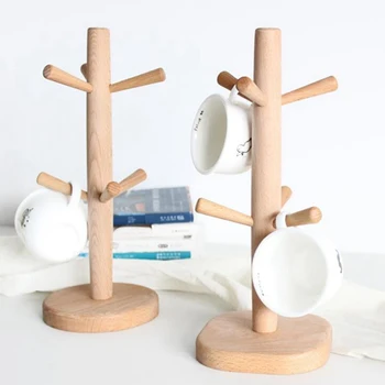 Wooden Coffee Cup Holder Beech Wood Tree Stand Rack 6 Cup Mug Holder Countertop Pantry Stands Mug Shelves Hanger Kitchen Display
Wooden Coffee Cup Holder Beech Wood Tree Stand Rack 6 Cup Mug Holder Countertop Pantry Stands Mug Shelves Hanger Kitchen Display