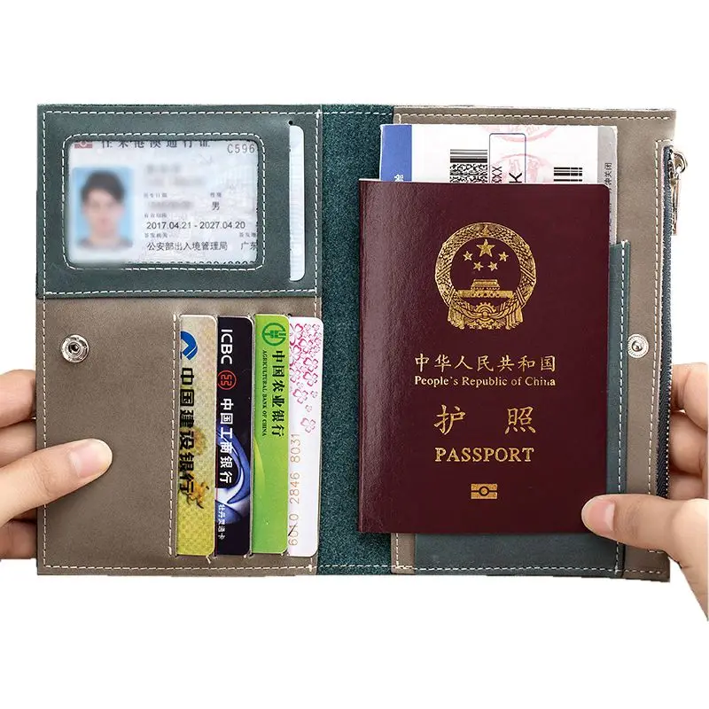 Fashion Business Passport Covers Holder Genuine Leather Travel Accessories Women Men RFID ID Bank Card High Grade Wallet Case
Fashion Business Passport Covers Holder Genuine Leather Travel Accessories Women Men RFID ID Bank Card High Grade Wallet Case