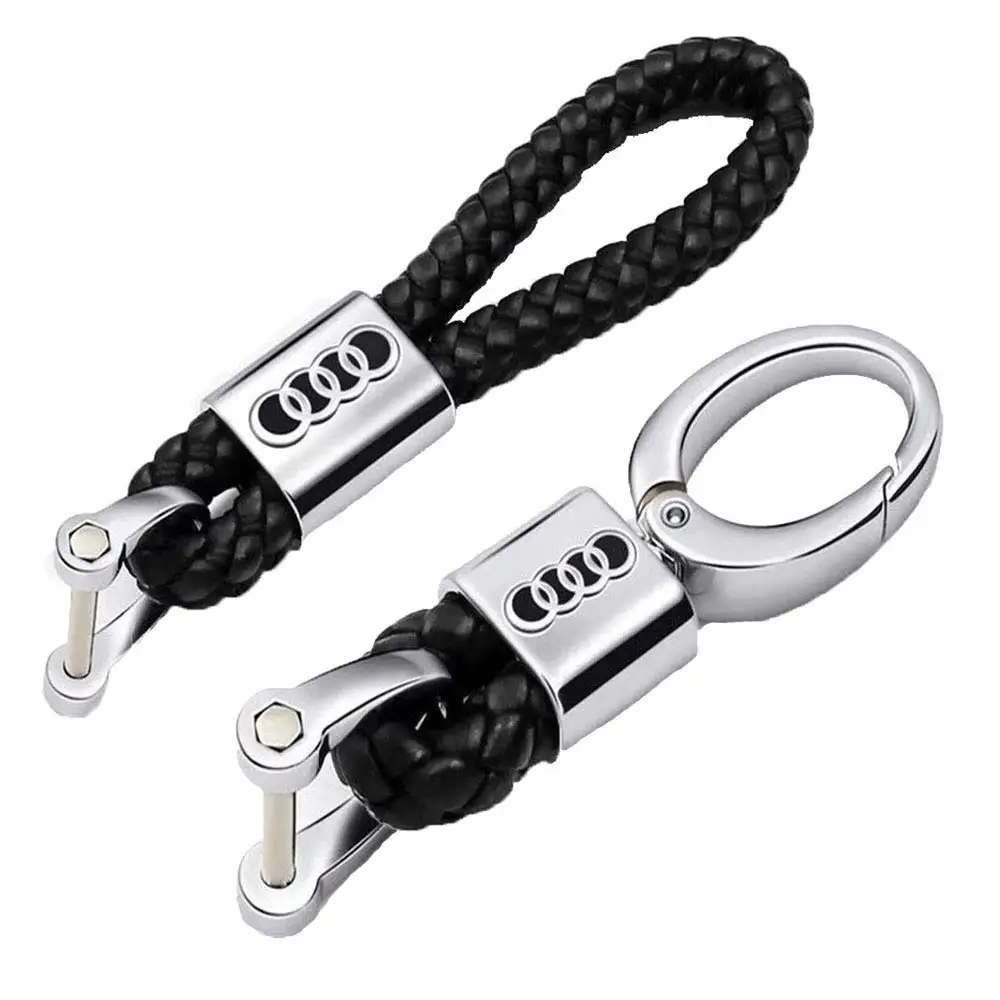2Pack Genuine Leather Car Logo Keychain Audi Key Chain Accessories Keyring Gifts for Men Women
2Pack Genuine Leather Car Logo Keychain Audi Key Chain Accessories Keyring Gifts for Men Women