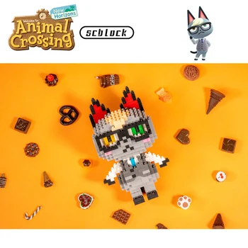 Raymond Blocks Animal Crossing Toy Game New Horizons Villager Daisy Mae Dodo Merengue Coco Molly Model Building Blocks Toys