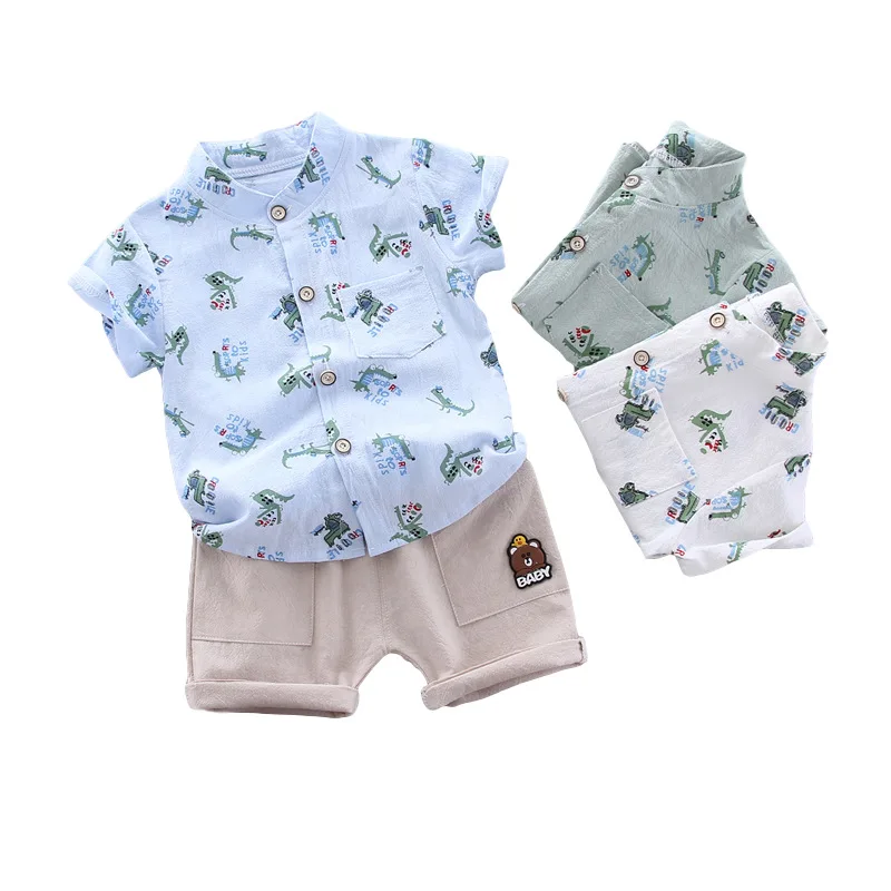 Summer Baby Boys Girls Clothing Children Fashion Cartoon Shirt Shorts 2Pcs/sets Toddler Casual Clothes Suits Kids Outing Costume
Summer Baby Boys Girls Clothing Children Fashion Cartoon Shirt Shorts 2Pcs/sets Toddler Casual Clothes Suits Kids Outing Costume
