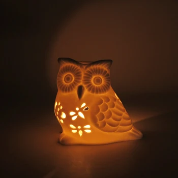 White owl candle holder aromatherapy aroma oil small night light European sstyle Hollowing Ceramic oil burner Home Decoration
White owl candle holder aromatherapy aroma oil small night light European sstyle Hollowing Ceramic oil burner Home Decoration