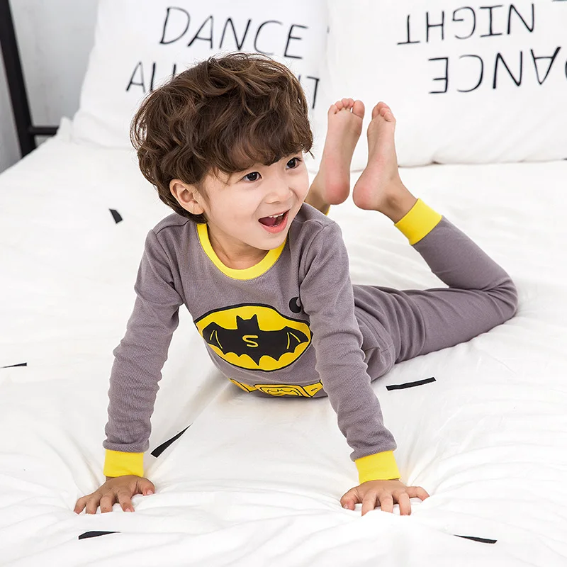 2018 Spring And Autumn BOY'S Long Sleeve Pure Cotton CHILDREN'S Pajama Set Big Boy Cartoon Children Tracksuit 
2018 Spring And Autumn BOY'S Long Sleeve Pure Cotton CHILDREN'S Pajama Set Big Boy Cartoon Children Tracksuit