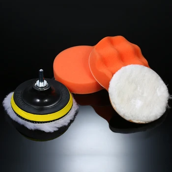 6pcs 4-7inch Car Foam Polishing Waxing Buffing Pad Kits Polishing Wheel Sponge with M14 Drill Adapter Threaded 
6pcs 4-7inch Car Foam Polishing Waxing Buffing Pad Kits Polishing Wheel Sponge with M14 Drill Adapter Threaded