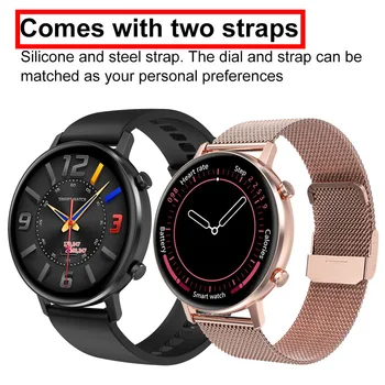 DT96 Smart Watch Women 360*360 Heart Rate Monitor with 2 Straps Bluetooth Music Control Sport Smartwatch Men VS DT88 SG2 S20
DT96 Smart Watch Women 360*360 Heart Rate Monitor with 2 Straps Bluetooth Music Control Sport Smartwatch Men VS DT88 SG2 S20