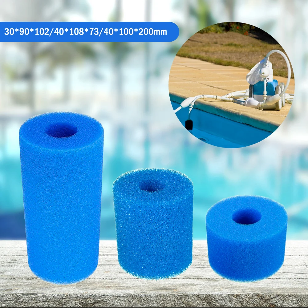 1PC Swimming Pool Filter Foam Reusable Washable For Intex S1 Type Pool Filter Sponge Cartridge Suitable Bubble Jetted Pure SPA
1PC Swimming Pool Filter Foam Reusable Washable For Intex S1 Type Pool Filter Sponge Cartridge Suitable Bubble Jetted Pure SPA