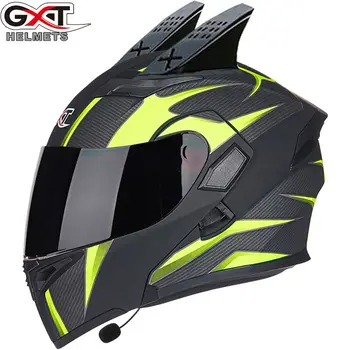 GXT dual lens open face motorcycle helmet full-cover flip up motorbike helmets wiht Anti-fog lens seasons Capacete 
GXT dual lens open face motorcycle helmet full-cover flip up motorbike helmets wiht Anti-fog lens seasons Capacete