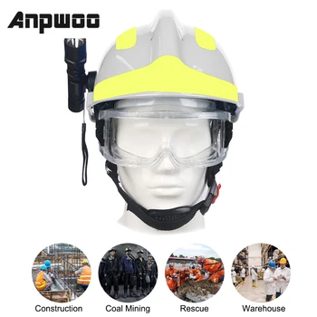 Emergency Rescue Helmet Fire Fighter Safety Helmets Workplace Fire Protection Hard Hat with Headlamp & Goggles Protective
Emergency Rescue Helmet Fire Fighter Safety Helmets Workplace Fire Protection Hard Hat with Headlamp & Goggles Protective