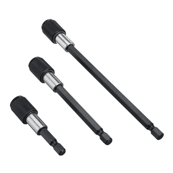 3pcs Hexagonal Electric Drill Extension Rods Quick Release Self-Locking Magnetic Drill Bit for Screwdrivers Elecreic Drills
3pcs Hexagonal Electric Drill Extension Rods Quick Release Self-Locking Magnetic Drill Bit for Screwdrivers Elecreic Drills