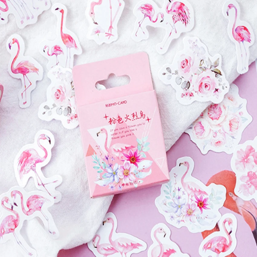 45PCS/box New Pink Flamingos Paper Lable Sealing Stickers Crafts Scrapbooking Decorative Lifelog DIY Stationery Sticker
45PCS/box New Pink Flamingos Paper Lable Sealing Stickers Crafts Scrapbooking Decorative Lifelog DIY Stationery Sticker