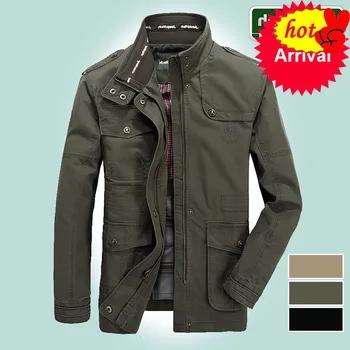 Military Jacket New Men 100% Cotton Pilot Jacket Coat Men's Bomber Jackets Cargo Flight Jacket Male clothing
Military Jacket New Men 100% Cotton Pilot Jacket Coat Men's Bomber Jackets Cargo Flight Jacket Male clothing