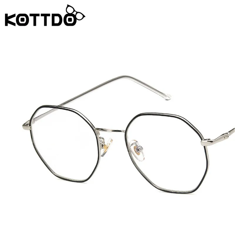 KOTTDO Vintage Metal Polygonal Women Glasses Frame Retro Irregular Computer Men Eyewear Glasses EyeGlasses Frame for Women Gafas
KOTTDO Vintage Metal Polygonal Women Glasses Frame Retro Irregular Computer Men Eyewear Glasses EyeGlasses Frame for Women Gafas