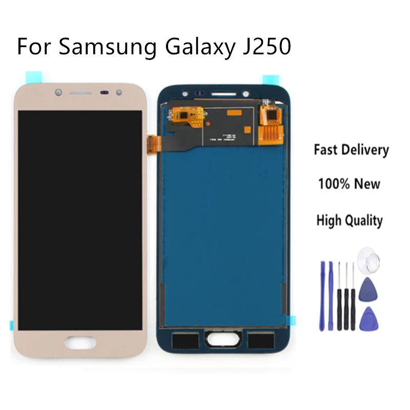 For Samsung Galaxy J2 pro 2018 J250 J250F LCD Display Touch Screen Digitizer Assembly Lcd Display Adjust Brightness+Tools
For Samsung Galaxy J2 pro 2018 J250 J250F LCD Display Touch Screen Digitizer Assembly Lcd Display Adjust Brightness+Tools