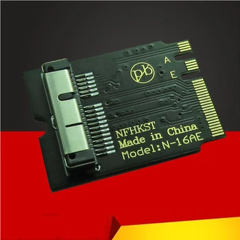 M.2 Wifi Adapter BCM943602CS BCM94360CS BCM94331CSAX BCM943224PCIEBT2 BCM94360CD Wireless Card to A+E Key Adapter for PC MAC OS
M.2 Wifi Adapter BCM943602CS BCM94360CS BCM94331CSAX BCM943224PCIEBT2 BCM94360CD Wireless Card to A+E Key Adapter for PC MAC OS