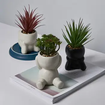 Nordic Resin Artificial Plant Pot Home Decoration Modern Miniature Garden Figures Decor Fake Cactus Table Decorative Accessories 
Nordic Resin Artificial Plant Pot Home Decoration Modern Miniature Garden Figures Decor Fake Cactus Table Decorative Accessories