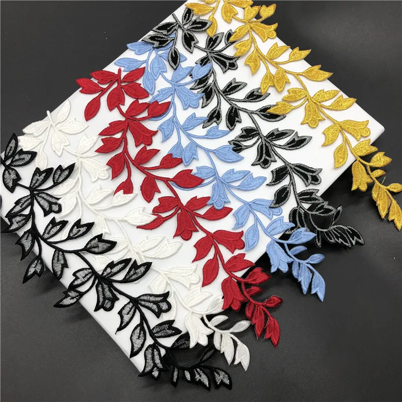 10Pieces 24cm*6.5cm 7Colors Hot Sale Leaf Applique Clothing Embroidery Patch Fabric Sticker Iron On Patch Craft Sewing Repair
10Pieces 24cm*6.5cm 7Colors Hot Sale Leaf Applique Clothing Embroidery Patch Fabric Sticker Iron On Patch Craft Sewing Repair