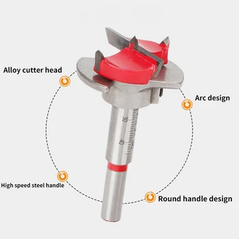 Auger Router bit Carbide 15/20/25/30/35mm Milling Woodworking Positioning
Auger Router bit Carbide 15/20/25/30/35mm Milling Woodworking Positioning