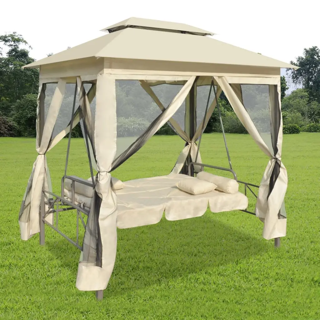 Gazebo Garden Courtyard Swing Awning Canopy Outdoor Chair Cream Tent Waterproof Summer Sun Shade Sail 
Gazebo Garden Courtyard Swing Awning Canopy Outdoor Chair Cream Tent Waterproof Summer Sun Shade Sail