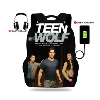 Teen Wolf Print Backpacks Boys/Girls School Bags Laptop Teenage Notebook USB Charge Mochila
Teen Wolf Print Backpacks Boys/Girls School Bags Laptop Teenage Notebook USB Charge Mochila