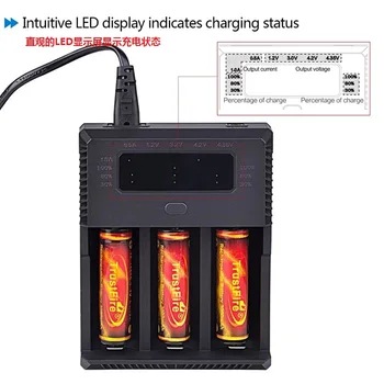 TrustFire TR-018 Intelligent Fast Li-ion Battery Charger + 3 x TrustFire Protected 18650 3.7V 3000mAh Rechargeable Batteries
TrustFire TR-018 Intelligent Fast Li-ion Battery Charger + 3 x TrustFire Protected 18650 3.7V 3000mAh Rechargeable Batteries