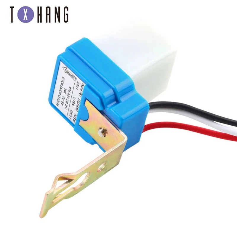AC 220V DC 12V 24V Switch Automatic Auto On Off Photocell Street Light Switch 10A Photoswitch Sensor Control Light Switch
AC 220V DC 12V 24V Switch Automatic Auto On Off Photocell Street Light Switch 10A Photoswitch Sensor Control Light Switch