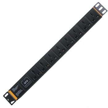 PDU 19 Inch network cabinet power distribution 10A 250V 8 universal socket lightning protection surge engineering cabinet socket
PDU 19 Inch network cabinet power distribution 10A 250V 8 universal socket lightning protection surge engineering cabinet socket