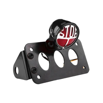 Motorcycle LED Brake Tail Light 3/4 Inch Side Mount License Plate Bracket for Sportster Bobber Chopper
Motorcycle LED Brake Tail Light 3/4 Inch Side Mount License Plate Bracket for Sportster Bobber Chopper