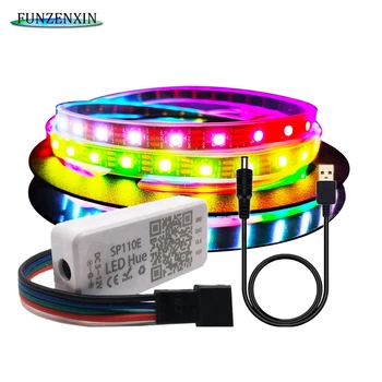 DC5V WS2812B IndividuaIIy AddressabIe Led Strip RGB WS2812 PixeI Light USB SP110 Bluetooth ControIIer Waterproof 30/60/144 pixeI
DC5V WS2812B IndividuaIIy AddressabIe Led Strip RGB WS2812 PixeI Light USB SP110 Bluetooth ControIIer Waterproof 30/60/144 pixeI