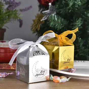 50pcs Mubarak Candy Box Islamic Ramadan Gift Boxes Wedding Sweets Candy Gift Favour Boxes With Ribbon Table Party Decorations
50pcs Mubarak Candy Box Islamic Ramadan Gift Boxes Wedding Sweets Candy Gift Favour Boxes With Ribbon Table Party Decorations