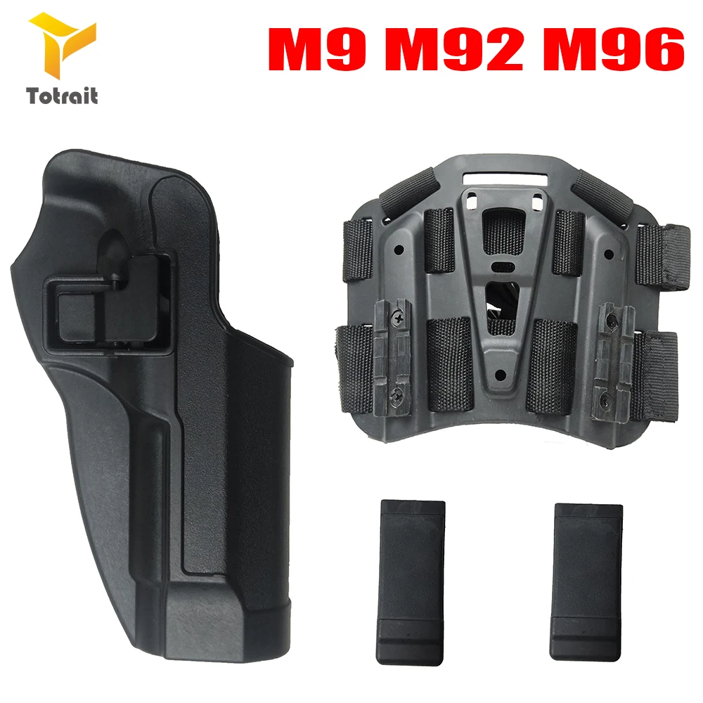 TOtrait CQC Leg Holster M9 92 96 coldre pistola gun accessories Tactical Gun Holster Leg Adapter funda glock 17
TOtrait CQC Leg Holster M9 92 96 coldre pistola gun accessories Tactical Gun Holster Leg Adapter funda glock 17