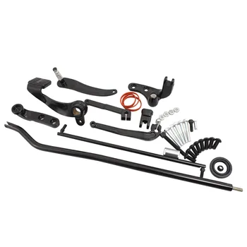 Motorcycle Forward Controls Complete Kit Levers Linkages Fit For Harley Dyna Fat Bob Low Rider Street Bob FXDB 2007-2017 Black 
Motorcycle Forward Controls Complete Kit Levers Linkages Fit For Harley Dyna Fat Bob Low Rider Street Bob FXDB 2007-2017 Black