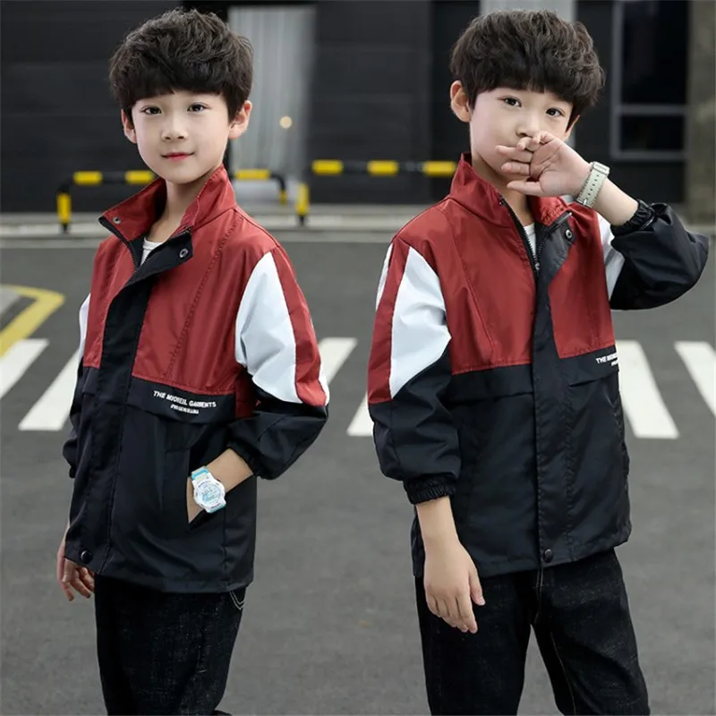 2019 Boy's Coat Korean Cotton Thick Windbreaker Coat Spring New Foreign Children's Wear 4T-14T Jacket For Kids
2019 Boy's Coat Korean Cotton Thick Windbreaker Coat Spring New Foreign Children's Wear 4T-14T Jacket For Kids