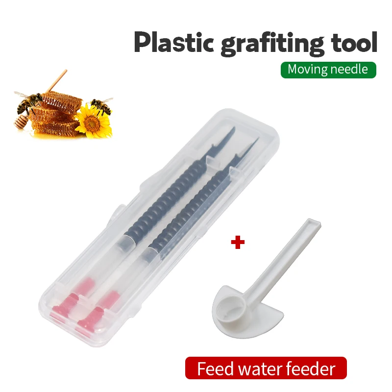 Brand Plastic Grafiting Tool Beekeeping Tools In The Box 2PCS Suitable for Bee Queen Larva Retractable Grafting Tool
Brand Plastic Grafiting Tool Beekeeping Tools In The Box 2PCS Suitable for Bee Queen Larva Retractable Grafting Tool