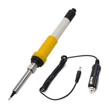 12V 1 X Car Power Cable 60W 1 X Electric Soldering Iron Car Electric Solder Ceramic Heating Core DC
12V 1 X Car Power Cable 60W 1 X Electric Soldering Iron Car Electric Solder Ceramic Heating Core DC