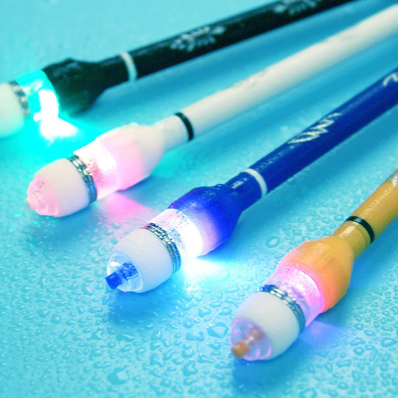 Glowing Rotating Pen gel pen V18 Seven Colors Colorful Luminous Fingertips Balance Pen Student Writing Turning Dual-purpose Pen
Glowing Rotating Pen gel pen V18 Seven Colors Colorful Luminous Fingertips Balance Pen Student Writing Turning Dual-purpose Pen