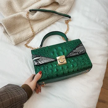 2020 New Fashion Contrast Small Square Bag Chain Shoulder Handle Lock Clutch Messenger Temperament Handbag
2020 New Fashion Contrast Small Square Bag Chain Shoulder Handle Lock Clutch Messenger Temperament Handbag