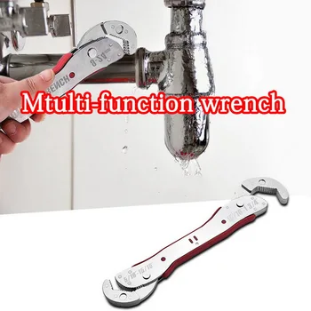 New 1 Set 9-45mm Adjustable Multi-function Magic Wrench Purpose Spanner Tools Quick Snap For Plumbers Multifunction Spanner
New 1 Set 9-45mm Adjustable Multi-function Magic Wrench Purpose Spanner Tools Quick Snap For Plumbers Multifunction Spanner