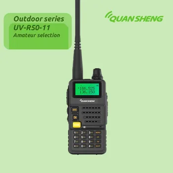 Walkie talkie professional walky talky battery UHF/VHF CB radio two way radio Quansheng UV-R50-11portable outdoors hunting ham
Walkie talkie professional walky talky battery UHF/VHF CB radio two way radio Quansheng UV-R50-11portable outdoors hunting ham