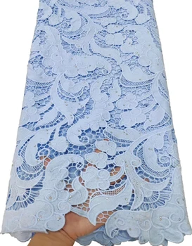 Hot Selling African French Water Soluble Guipure Lace Fabric High Quality Nigerian Guipure Cord Lace Fabric For Wedding FTB86
Hot Selling African French Water Soluble Guipure Lace Fabric High Quality Nigerian Guipure Cord Lace Fabric For Wedding FTB86