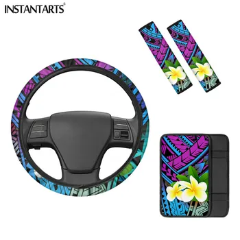 INSTANTARTS 4Pcs Car Seat Belt Cover for Women African Traditional Tribal Pattern Vehicle Armrest Seat Box Cover Protector Trend 
INSTANTARTS 4Pcs Car Seat Belt Cover for Women African Traditional Tribal Pattern Vehicle Armrest Seat Box Cover Protector Trend