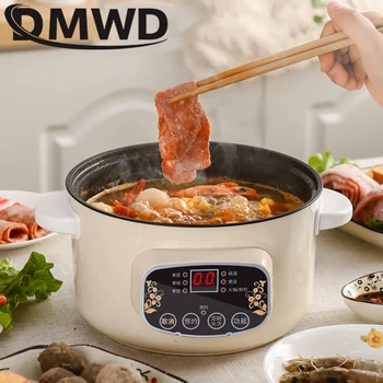 DMWD Multifunctional Electric Cooker Heating Pan Electric Cooking Pot Machine Hotpot Noodles Eggs Soup Steamer mini rice cooker
DMWD Multifunctional Electric Cooker Heating Pan Electric Cooking Pot Machine Hotpot Noodles Eggs Soup Steamer mini rice cooker