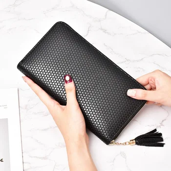 Long Fashion Tassel Clutch Wallet Women Capacity Card Holder Casual Ladies Multifunction Wallets Zipper Pocket Cartera de mujer
Long Fashion Tassel Clutch Wallet Women Capacity Card Holder Casual Ladies Multifunction Wallets Zipper Pocket Cartera de mujer