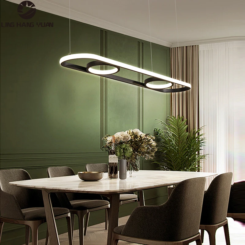 Led Pendant Light Hanging Lamp 110V 220V Modern Ceiling Pendant Lamp Dining room Kitchen Living room Luminaires 100CM Black Gold
Led Pendant Light Hanging Lamp 110V 220V Modern Ceiling Pendant Lamp Dining room Kitchen Living room Luminaires 100CM Black Gold