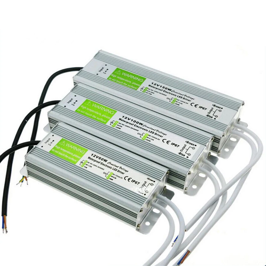 12V 24V Power Supply Transformer Adapter LED Light Driver AC100-240V 10W 20W 30W 60W 80W 100W 120W 150W 200W 250W
12V 24V Power Supply Transformer Adapter LED Light Driver AC100-240V 10W 20W 30W 60W 80W 100W 120W 150W 200W 250W