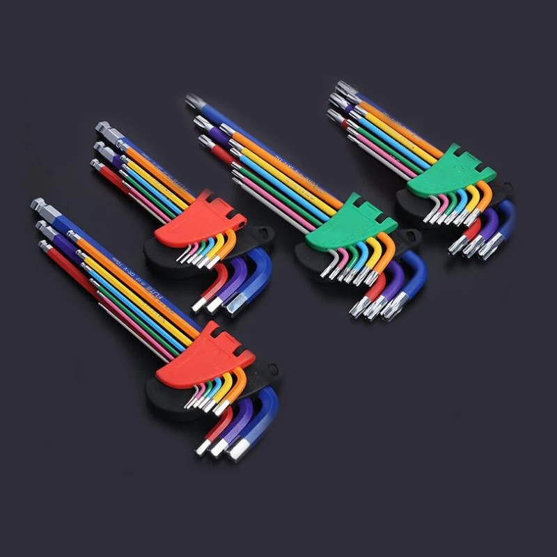 Non-slip 9PCS Allen Wrench Multifunctional Universal L Type Hand Tools Kit Hex Wrench Screwdriver Set
Non-slip 9PCS Allen Wrench Multifunctional Universal L Type Hand Tools Kit Hex Wrench Screwdriver Set