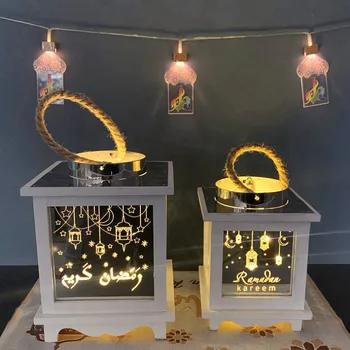 New Eid White Lantern Ramadan Decoration for Home Eid Mubarak Gift Islamic Muslim Party Supplies 
New Eid White Lantern Ramadan Decoration for Home Eid Mubarak Gift Islamic Muslim Party Supplies