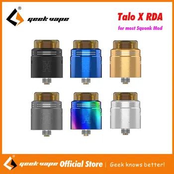 New!! Geekvape Talo X RDA 24mm Rebuildable Drip Atomizer for Squonk Mod Single/Double Coil Adjustable Airflow e-Cig Accessories
New!! Geekvape Talo X RDA 24mm Rebuildable Drip Atomizer for Squonk Mod Single/Double Coil Adjustable Airflow e-Cig Accessories