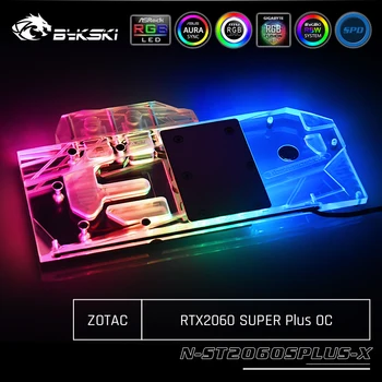Bykski N-ST2060SPLUS-X GPU Water Cooling Block For Zotec RTX2060 SUPER Plus OC
Bykski N-ST2060SPLUS-X GPU Water Cooling Block For Zotec RTX2060 SUPER Plus OC